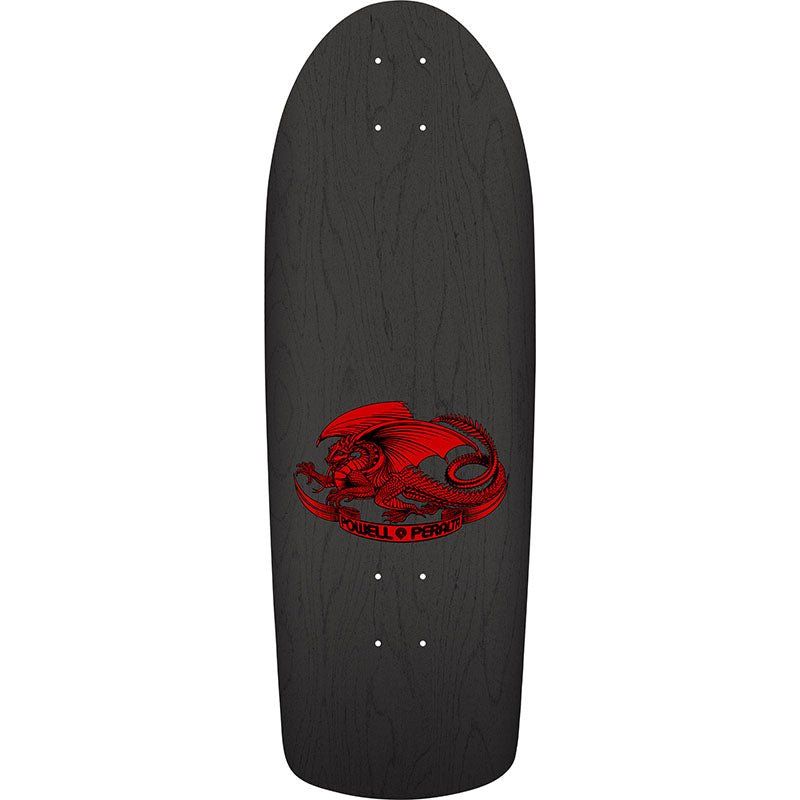 Powell Peralta 10" x 30" OG Ripper Checker Reissue Silver/Black Stain Skateboard Deck 5150 Skate Shop