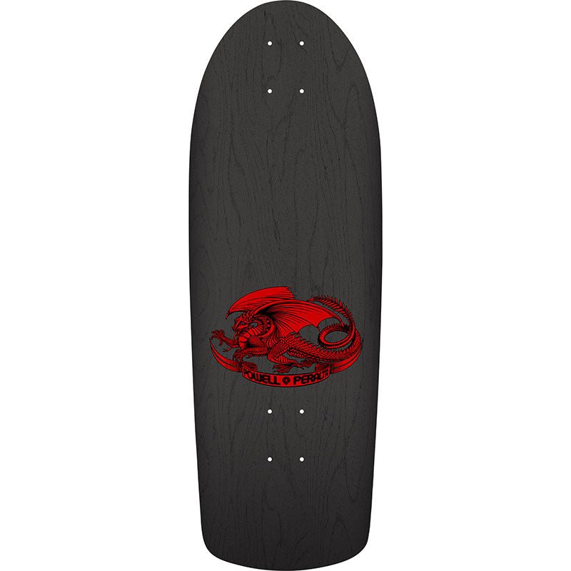 Powell Peralta 10" x 30" OG Ripper Checker Reissue Silver/Black Stain Skateboard Deck-5150 Skate Shop