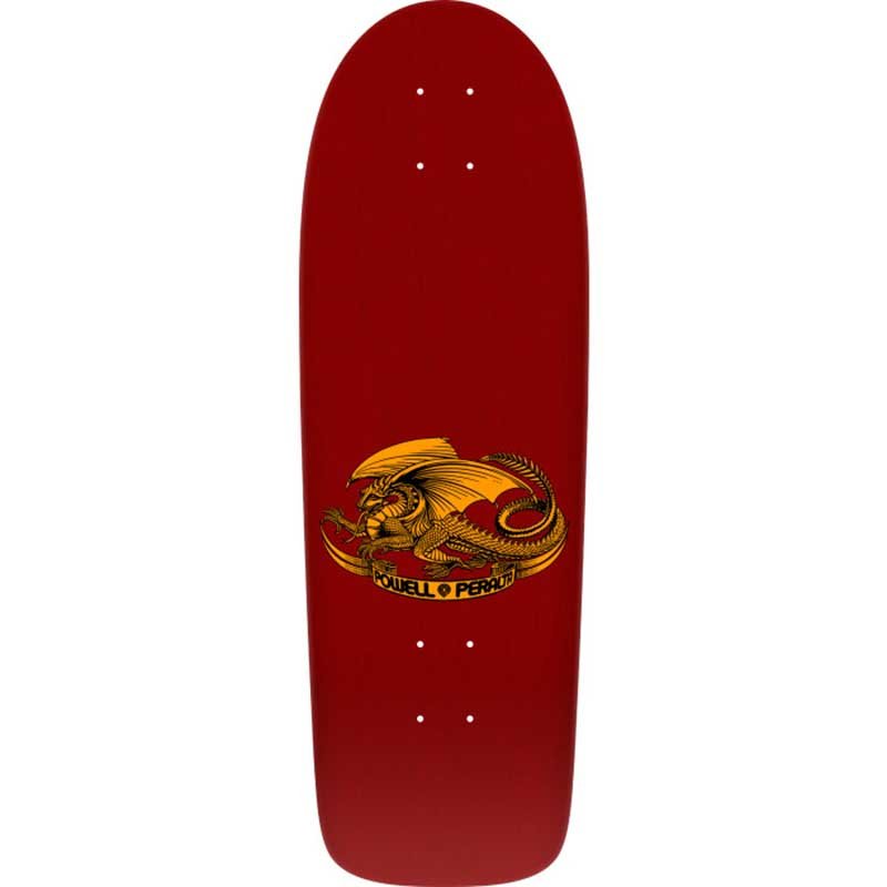 Powell Peralta 10" x 30" Ray Rodriguez Skull & Sword Reissue Burgundy Skateboard Deck-5150 Skate Shop