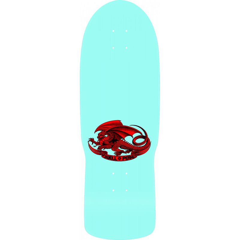 Powell Peralta 10" x 30.12 Steadham Skull & Spade Purp/Aqua Reissue Skateboard Deck-5150 Skate Shop