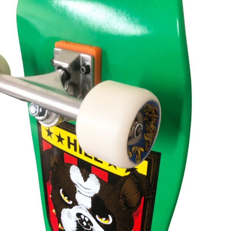 Powell Peralta 10" x 31.5" Frankie Hill Bulldog Green Custom Complete Skateboard-5150 Skate Shop