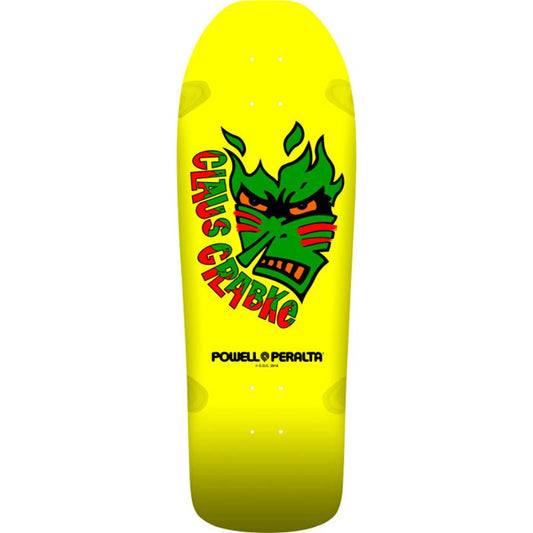 Powell Peralta 10.25" x 30.5" Claus Grabke Yellow Skateboard Deck-5150 Skate Shop