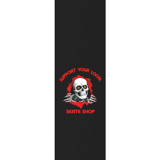 Powell Peralta 10.5" x 33" Support Your Local Skate Shop Skateboard Grip Tape - 5150 Skate Shop
