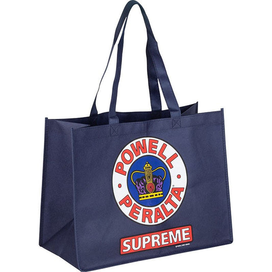 Powell Peralta 12" x 16" Supreme Shopping Bag Non Woven Navy-5150 Skate Shop