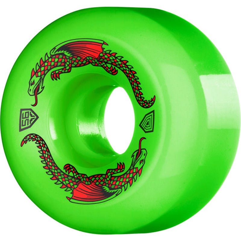 Powell Peralta 56mm x 36mm 93a Dragon Formula Green Skateboard Wheels 4pk-5150 Skate Shop