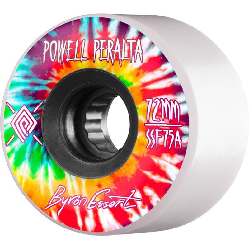 Powell Peralta 72mm 75a Byron Essert White Skateboard Wheels 4pk 5150 Skate Shop