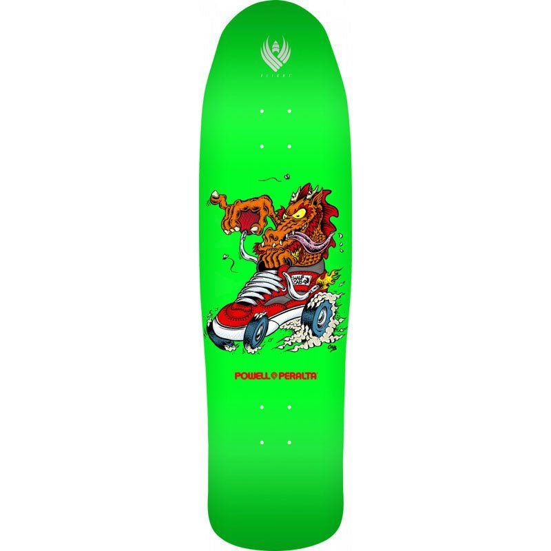 Powell Peralta 8.9" x 31.8" Pro Steve Caballero Half Cab Lime Flight Skateboard Deck 5150 Skate Shop