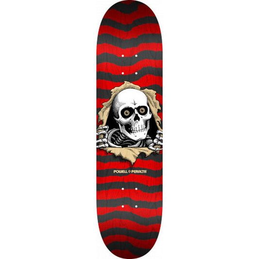 Powell Peralta 8" x 31.45" Ripper Red Skateboard Deck-5150 Skate Shop