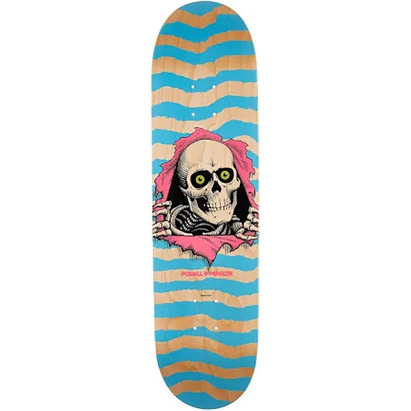 Powell Peralta 8.25" Ripper Natural Blue 248 K20 Skateboard Deck-5150 Skate Shop