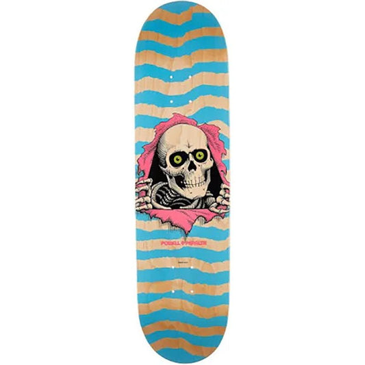 Powell Peralta 8.25" Ripper Natural Blue 248 K20 Skateboard Deck-5150 Skate Shop