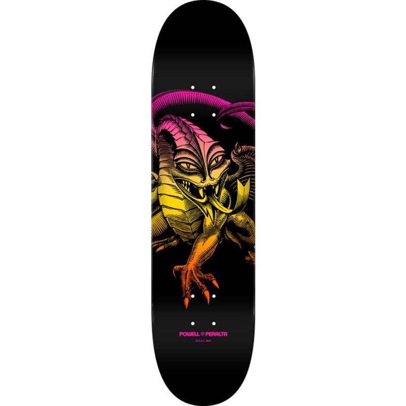 Powell Peralta 8.25" x 31.95" Cab Dragon Fade Orange Skateboard Deck-5150 Skate Shop