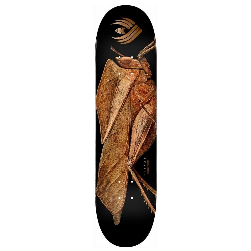Powell Peralta 8.5" x 32.08" Flight BISS Leaf Grasshopper Skateboard Deck - 5150 Skate Shop