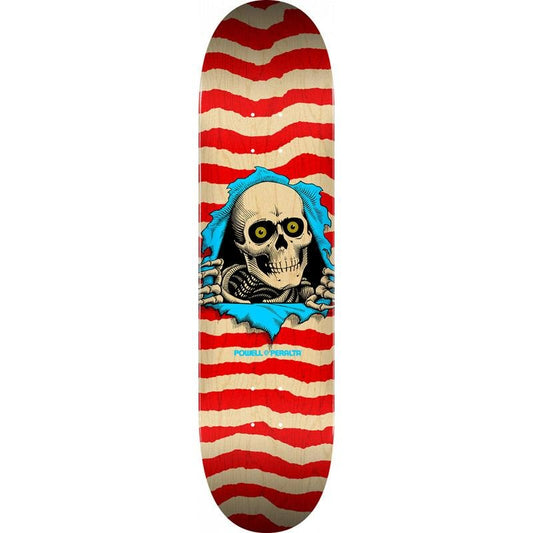 Powell Peralta 8.5" x 32.08" Ripper Nat/Red Skateboard Deck-5150 Skate Shop