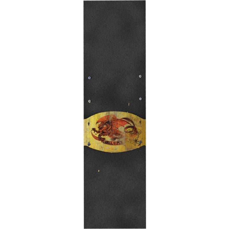 Powell Peralta 9" x 33" Oval Dragon Black Skateboard Grip Tape - 5150 Skate Shop