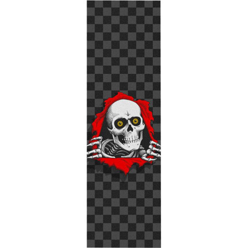 Powell Peralta 9" x 33" Ripper Checker Black Skateboard Grip Tape-5150 Skate Shop