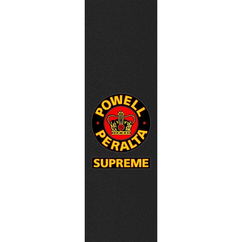 Powell Peralta 9" x 33" Supreme Black Grip Tape - 5150 Skate Shop