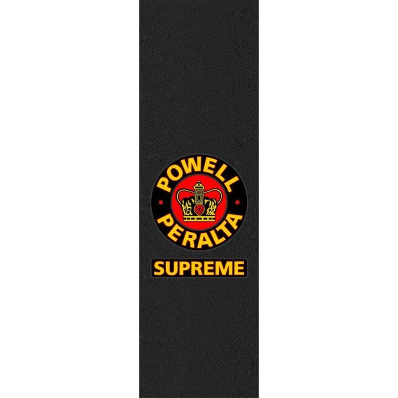 Powell Peralta  9" x 33" Supreme Black Skateboard Grip Tape 1pc 5150 Skate Shop