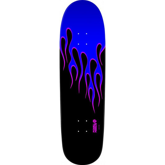 Powell Peralta 9.33" x 33.25" NITRO Hot Rod Flames Blue/Black Skateboard Deck-5150 Skate Shop