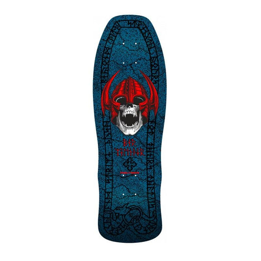 Powell Peralta 9.625" x 29.75" Welinder Nordic Skull Blue Skateboard Deck-5150 Skate Shop