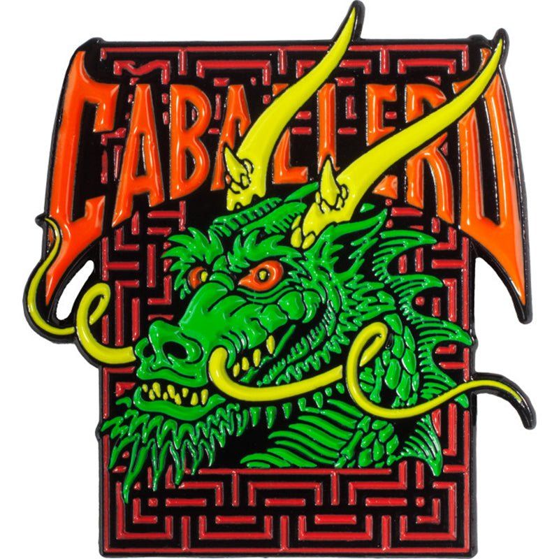Powell Peralta Cab Street Dragon Green Lapel Pin 5150 Skate Shop