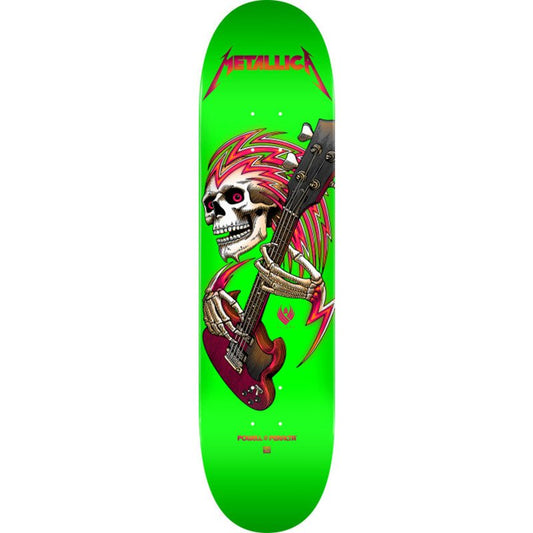Powell Peralta Metallica Collab 9" x 32.95" Flight Lime Green Skateboard Deck-5150 Skate Shop