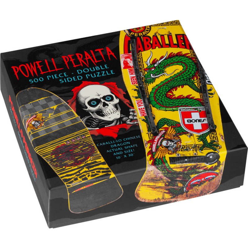 Powell Peralta Puzzle Cab Chinese Dragon Yellow-5150 Skate Shop