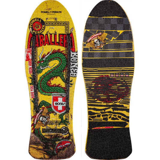 Powell Peralta Puzzle Cab Chinese Dragon Yellow-5150 Skate Shop