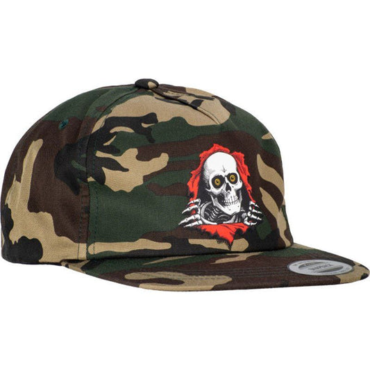 Powell Peralta Ripper "2" Snap Back Cap  Camo Hat 5150 Skate Shop