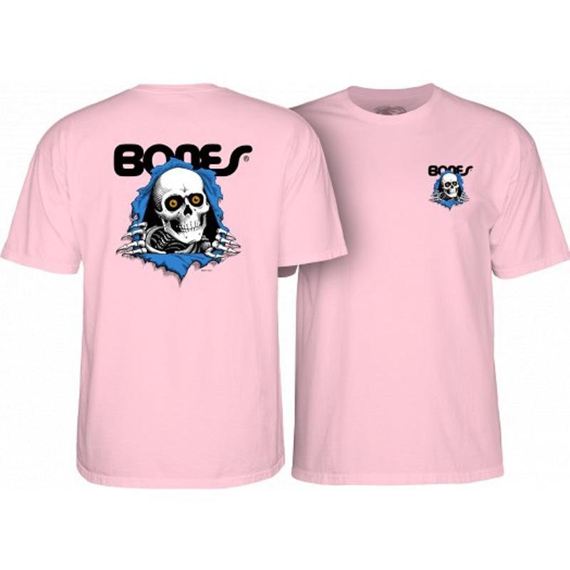 Powell Peralta Skateboards Ripper Light Pink T-Shirts - 5150 Skate Shop