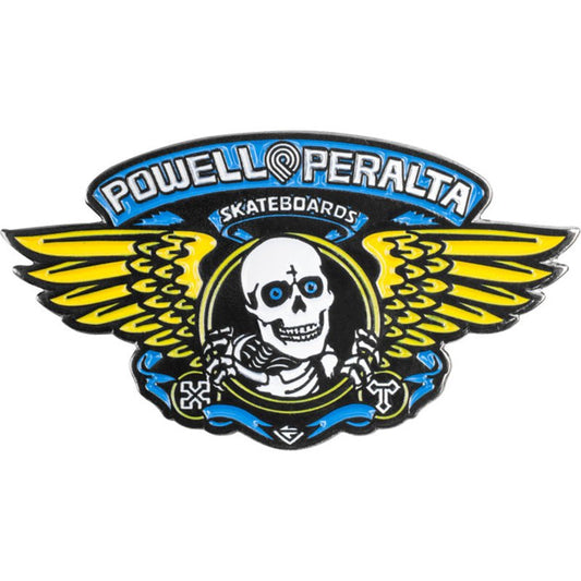 Powell Peralta Winged Ripper Blue Lapel Pin - 5150 Skate Shop