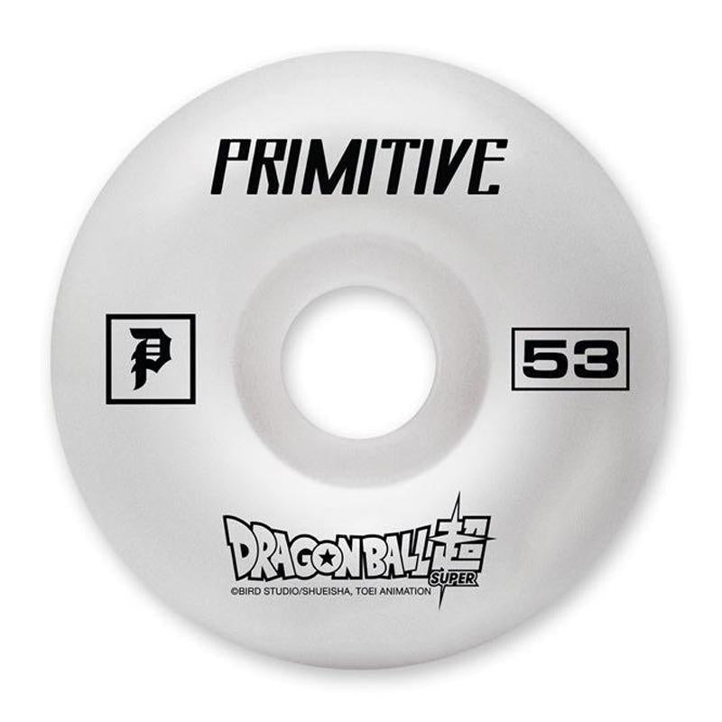 Primitive 53mm Rodriguez Goku Black Skateboard Wheels 4pk - 5150 Skate Shop