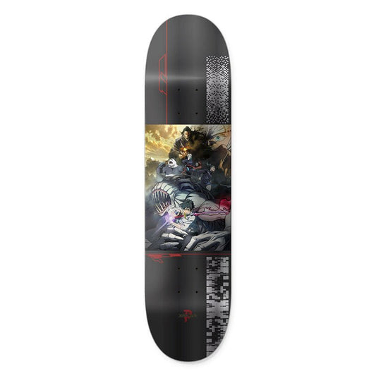 Primitive 8.25" x 31.85" CURSED TEAM Skateboard Deck - 5150 Skate Shop