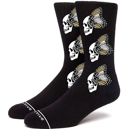 Primitive Skateboards Flight Black Socks 1pr 5150 Skate Shop