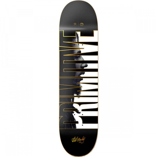  Primitive x Bob Marley 8.25" x 31.85" Tribute Black/White Skateboard Deck-Decks-Primitive Skateboards-5150 Skate Shop