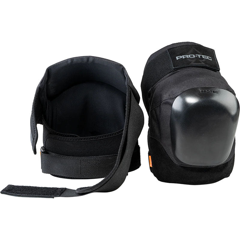 Pro-Tec Black Pro KNEE PADS Safety Gear-5150 Skate Shop
