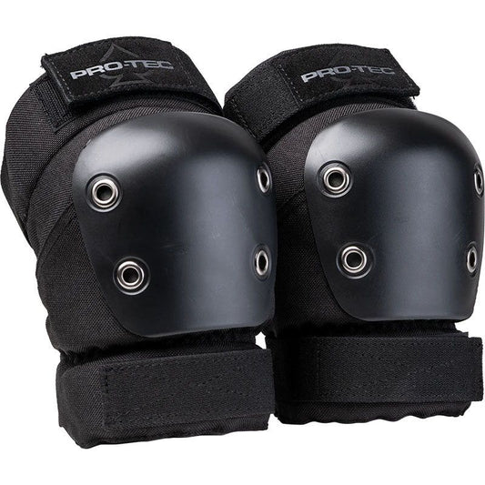 Pro-Tec Large Black Pro Line ELBOW PADS Safety Gear 5150 Skate Shop