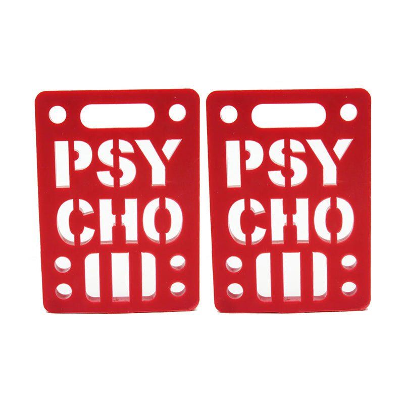 Psycho Soft 1/4" Skateboard Risers 2pk 5150 Skate Shop