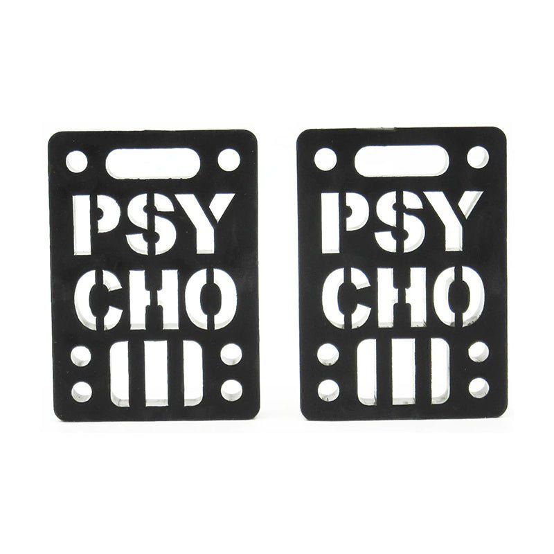 Psycho Soft 1/4" Skateboard Risers 2pk 5150 Skate Shop
