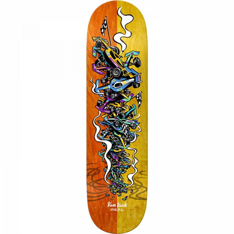 Real 8.06" x 31.8" Van Vark Stacked Skateboard Deck-5150 Skate Shop