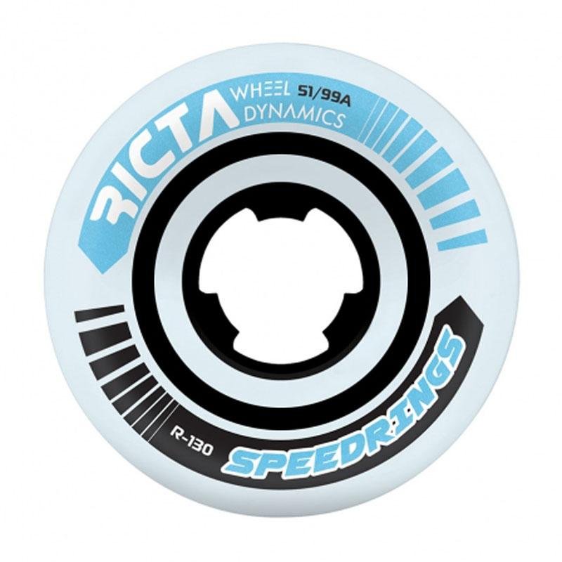  Ricta 51mm 99a Speedrings Slim Skateboard Wheels 4pk-Wheels-Ricta Wheels-5150 Skate Shop