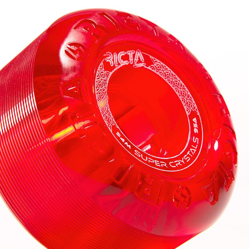 Ricta 54mm 95a Super Crystals Trans Purple Green Blue Red Skateboard Wheels 4pk-5150 Skate Shop