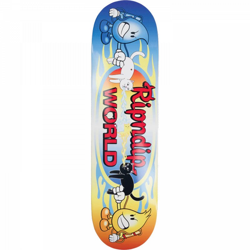 Rip-N-Dip 8.5" WATER FIRE Skateboard Deck-5150 Skate Shop