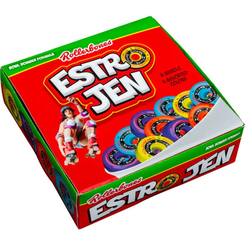 RollerBones 62mm 101A Michelle Steilen Assorted Color Roller Skate Wheels 4pk-5150 Skate Shop