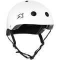 S1 Helmet Co. Lifer Gloss White Helmets-5150 Skate Shop