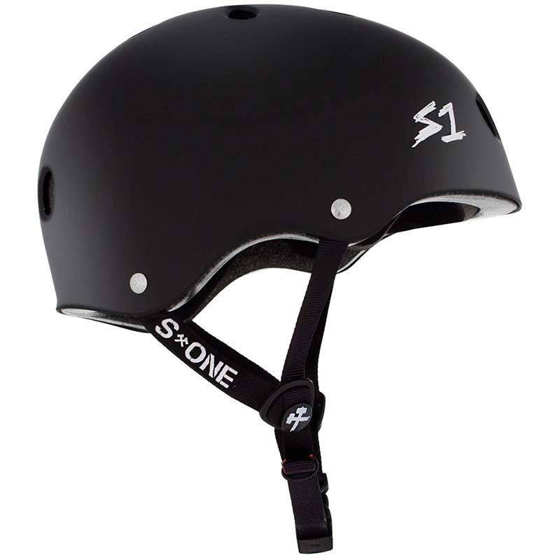 S1 Helmet Co. Lifer Matte Black Helmets 5150 Skate Shop