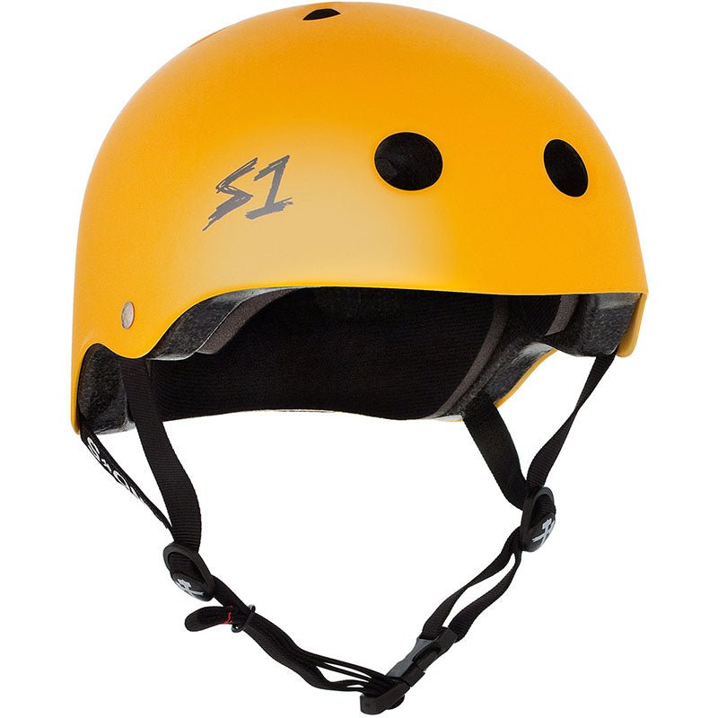 S1 Helmet Co. Lifer YELLOW MATTE Helmets-5150 Skate Shop