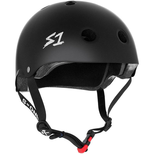 S1 Helmet Co. Mini Lifer Matte Black Helmets - 5150 Skate Shop
