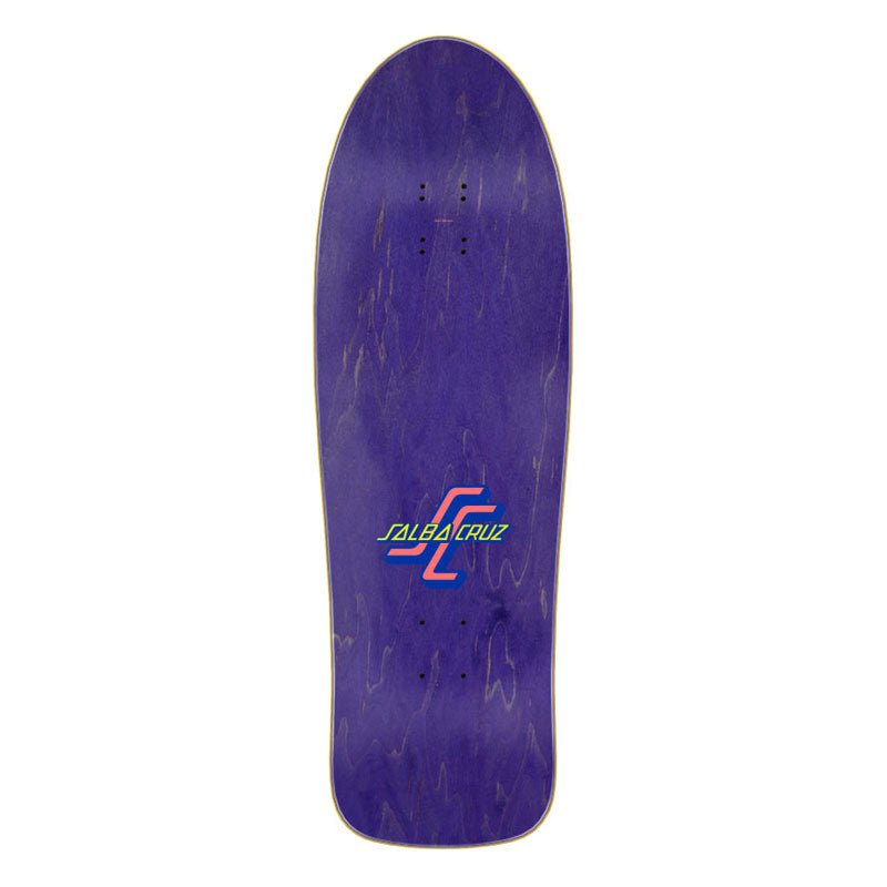 Santa Cruz 10.09" x 31.97" Salba Baby Stomper Reissue Skateboard Deck-5150 Skate Shop