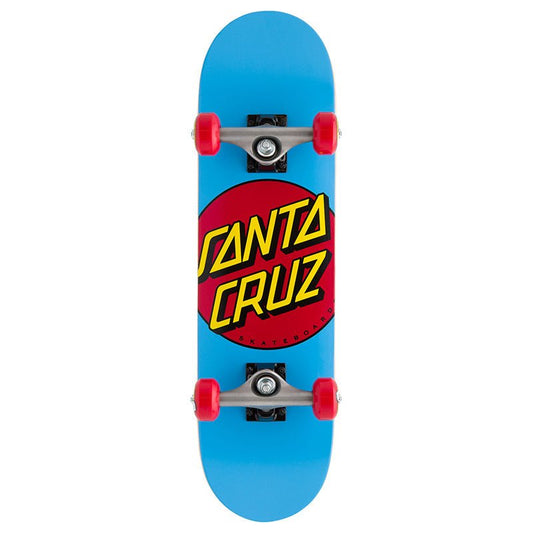 Santa Cruz 7.25" x 27" Classic Dot Super Micro Complete Skateboard - 5150 Skate Shop