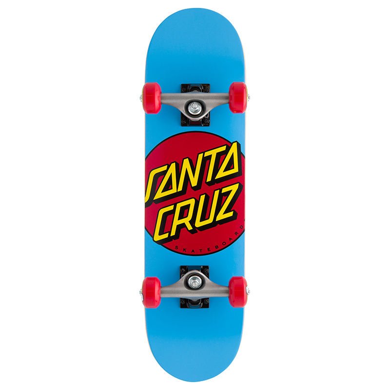 Santa Cruz 7.25" x 27" Classic Dot Super Micro Complete Skateboard-5150 Skate Shop